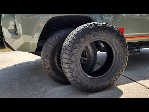 Видео: 285/70r17 Nitto Recon Grappler (5-е поколение 4RUNNER)