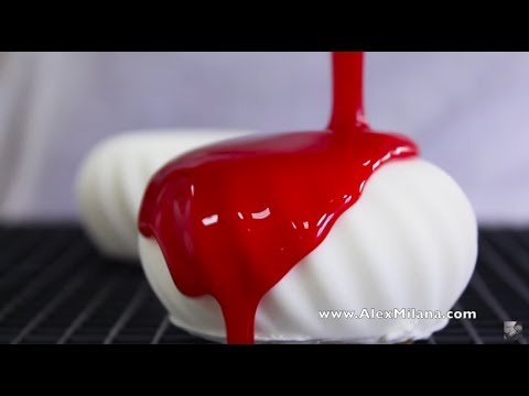 Видео: ЗЕРКАЛЬНАЯ ГЛАЗУРЬ / MIRROR GLAZE