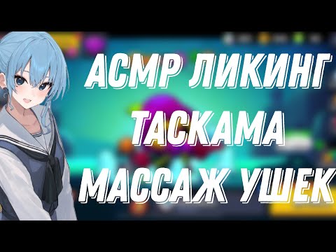 Видео: АСМР БРАВЛ СТАРС|ЛИКИНГ ТАСКАМА И МАССАЖ УШЕК |КАИФ