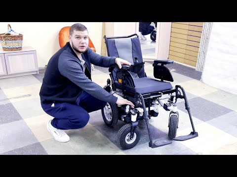 Видео: Скоростная электроколяска INVACARE Bora по цене 100.000 руб