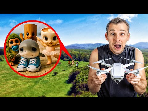 Видео: Дрон нашел итальянских малышей Тралалеритос Тралала | Anglikosik