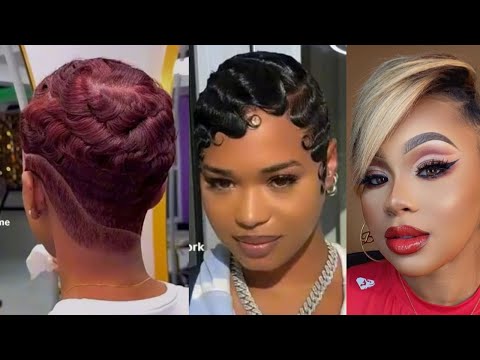 Видео: Осмелитесь быть уникальной с 22 очаровательными короткими, безумно лимонадными, естественными при...