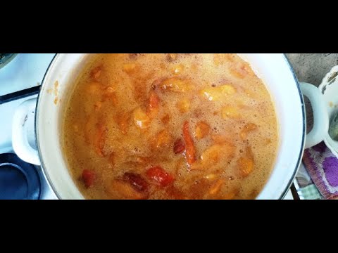 Видео: Джем из хурмы с добавлением лимонного сока, варенье из хурмы