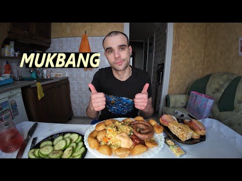 Видео: МУКБАНГ РИС С ОВОЩАМИ / МЯСНАЯ УЛИТКА / ЧЕБУПЕЛИ / ШОКОЛАД / ОБЗОР / EATING MUKBANG ASMR АСМР 먹방