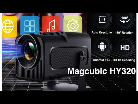 Видео: Проектор Magcubic HY320 Android 11.