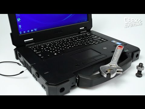 Видео: КРАШ-ТЕСТ: Защищенный ноутбук Dell Latitude 14 Rugged Extreme