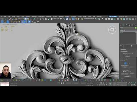 Видео: Орнаменты в 3Ds Max. Учимся работать с топологией.