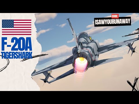 Видео: F-20A Tigershark - абузим скилл в АРБ, выжимаем максимум в #warthunder