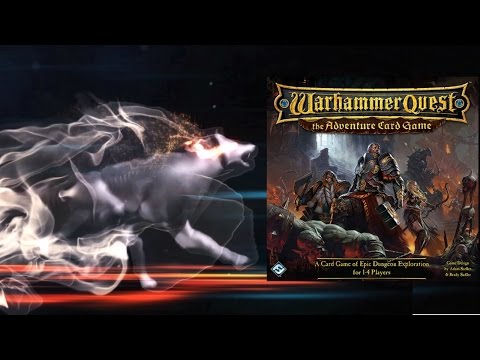 Видео: Настольная игра Warhammer Quest: The Adventure Card Game. Часть 2. Прохождение 2