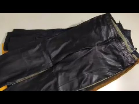 Видео: Лот 1261 Брюки Кожа Вельвет мж Германия ЭКСТРА 1150ркг 13,9кг 23ед