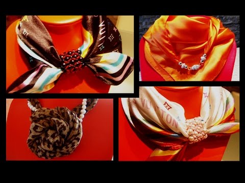 Видео: Платки~шарфы~палантины/2ч~Pink Lady