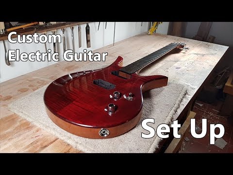 Видео: Изготовление электрогитары на заказ: 6 — Настройка