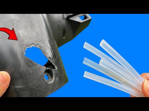 Видео: 😲 Этот странный способ сварки пластика заставит сломанные пластиковые предметы выглядеть новыми.