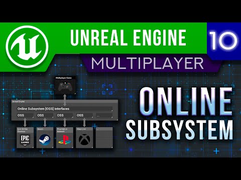 Видео: Урок 10 | Unreal Engine 5 Мультиплеер - Online Subsystem