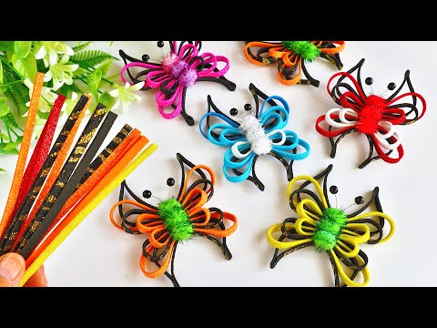 Видео: 🦋 ВОСТОРГ! БАБОЧКИ из фоамирана! 🦋 Посмотрите как просто сделать