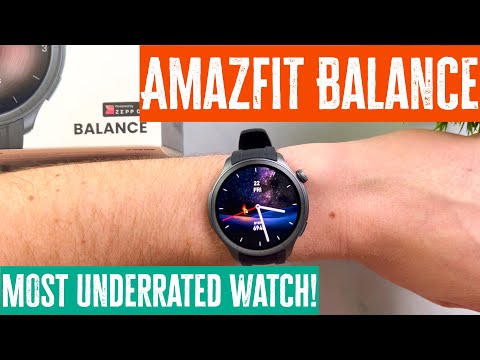 Видео: Обзор спортивных и фитнес-часов Amazfit Balance! Лучшие смарт-часы для спортсменов?