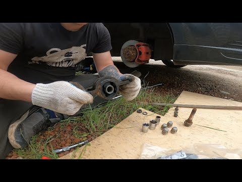 Видео: Меняю задний сайлентблок переднего рычага  CHEVROLET EPICA