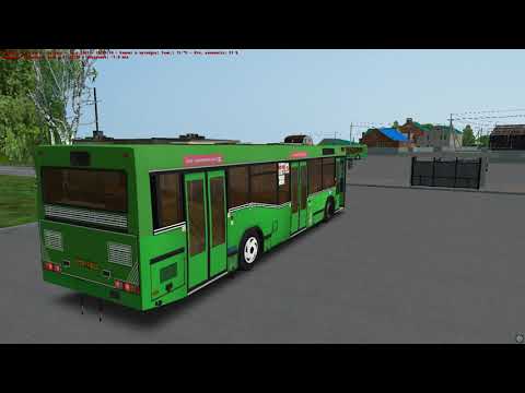 Видео: Карта Новосибирск. 23 маршрут, МАЗ 104.  (MY622)