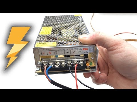 Видео: Импульсный блок питания 12v 8A с AliExpress