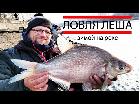 Видео: Ловля леща зимой на реке. рыбалка на фидер.ловля леща зимой.