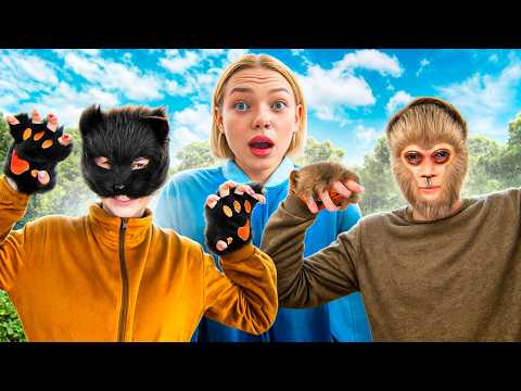 Видео: Мои Друзья Стали КВАДРОБЕРАМИ!