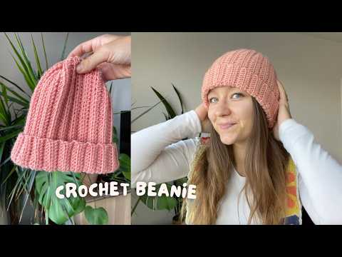 Видео: ВЯЗАНИЕ ШАПОЧКИ КРЮЧКОМ | Самый простой урок для начинающих