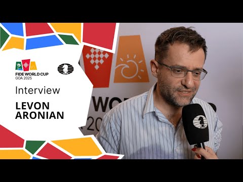 Видео: Интервью с 🇺🇸 Левоном Ароняном | Партия 1 | Тур 4 | Кубок мира ФИДЕ 2025