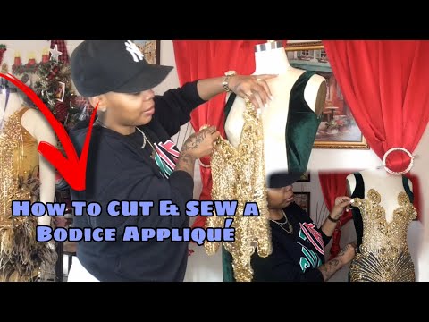 Видео: КАК КРОЕТЬ И СШИТЬ АППЛИКАЦИЮ НА ЛИФЕ!!!!!!