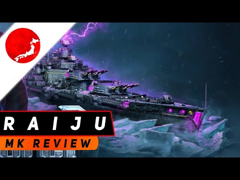 Видео: ЛИНКОР RAIJU! МОНСТР С НЕПРОБИВАЕМЫМ ПТЗ! МИР КОРАБЛЕЙ
