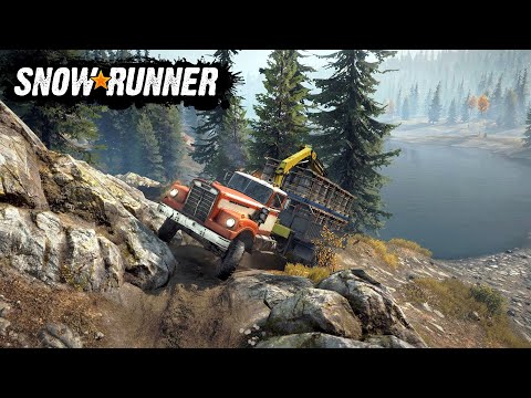 Видео: Опасный груз, било сложно, но мы справились / White Western Star 4964 / SnowRunner