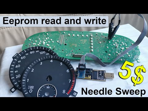 Видео: Чтение и запись EEPROM CH341A (игольчатая развертка)