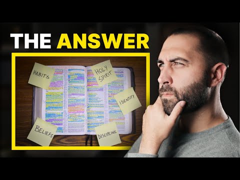 Видео: Библейский секрет долгосрочного изменения привычек