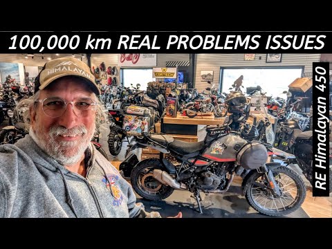 Видео: 100 000 км RE Himalayan 450 — Видео о самых больших проблемах/вопросах/монстрах — Ух ты!