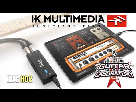 Видео: Аудиоинтерфейс для гитаристов IK Multimedia iRig HD2