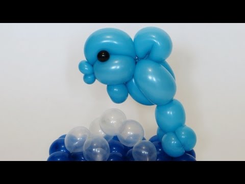Видео: Дельфин из шарика / One balloon Dolphin (Subtitles)