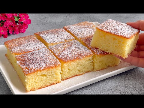 Видео: Молочный торт «5 чашек» за 5 минут! Вы будете печь этот торт каждый день!Пышный, простой и недорогой