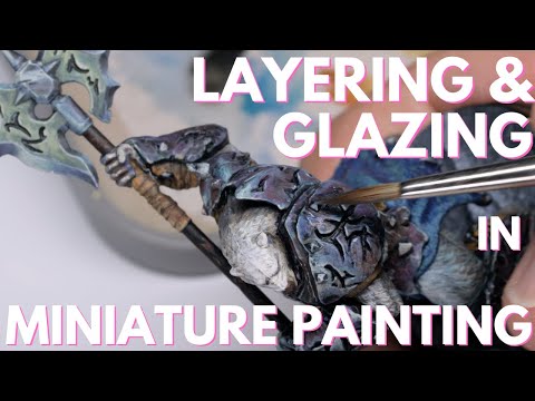 Видео: Наложение слоев и лессировка в миниатюрной живописи