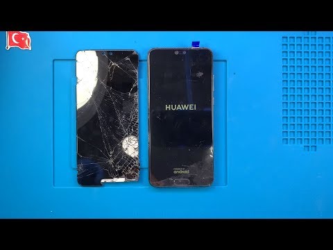 Видео: ПЕРВЫЙ! Замена экрана Huawei P20