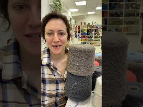 Видео: Пряжа букле: что из себя представляет и как ее вязать?