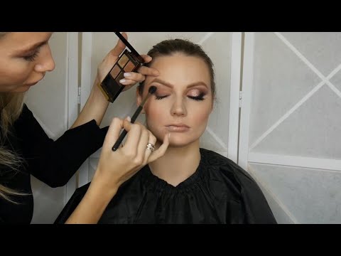 Видео: СВАДЕБНЫЙ ИЛИ ВЕЧЕРНИЙ МАКИЯЖ, КОММЕРЧЕСКИЙ ВИЗАЖ