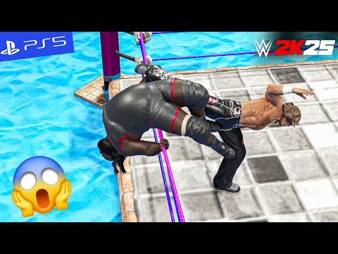 Видео: WWE 2K25 — 30 легенд. 1 бассейн. Водный грохот начинается | PS5" [4K60]