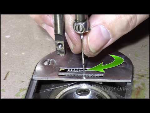 Видео: Иголка болтается в иглодержателе. Поломка иголок неизбежна. Видео № 478.