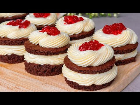 Видео: 🎄🎂Лучший десерт на Рождество! Десерт за 15 минут. Вкусный рецепт для всей семьи.