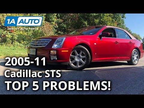 Видео: 5 основных проблем Cadillac STS Sedan 1-го поколения 2005-11