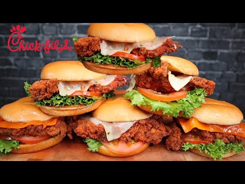 Видео: ASMR ЧИК-ФИЛ-А МУКБАНГ