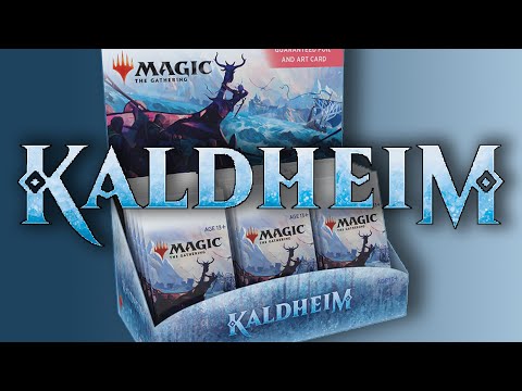 Видео: Распаковка дисплея сетовых бустеров | МТГ Калдхайм | MTG Kaldheim set booster box