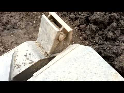 Видео: "реактивный" экскаватор Volvo ew 205d. год работы.