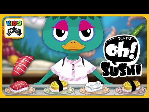 Видео: TO-FU Oh!SUSHI от SMART EDUCATION - Игра для детей - Готовим суши - iOS | Android