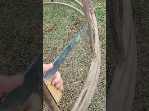 Видео: Круглая кормушка под рулон, размер 2 метра диаметр