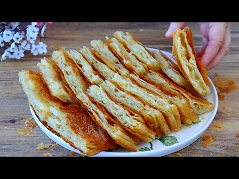 Видео: Раскатайте 3 теста одновременно, не используя скалку или валик. ❗Всего из 3-4 ингредиентов.